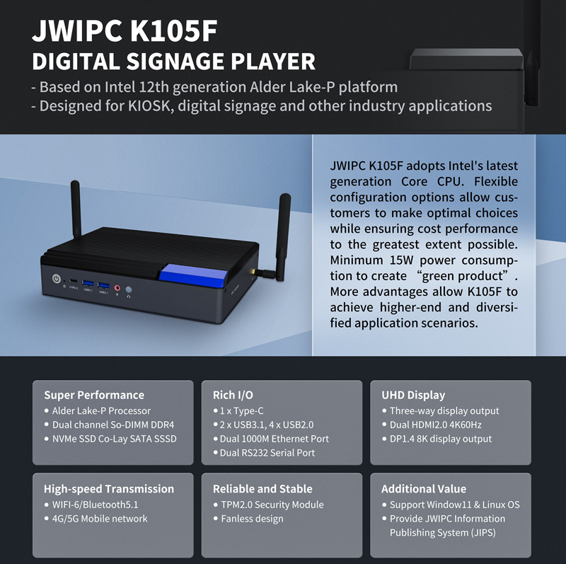 Digital Signage Player Options